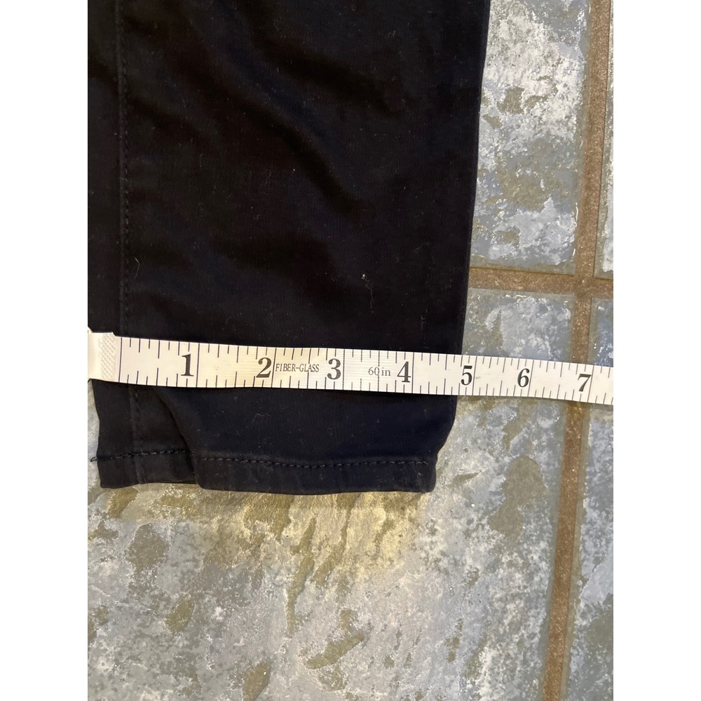 AG Adriano Goldschmied Maternity Jeans Black Skinny Leg Size 27R Casual City - Picture 8 of 9